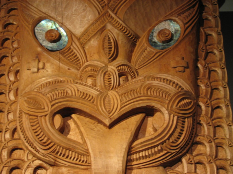 Interesting that the Maoris here in NZ stick out their tongue in a similar